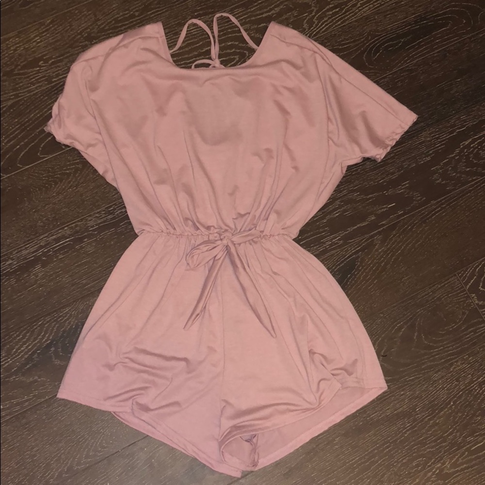 Pink romper